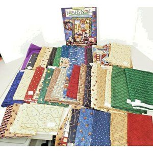 DEBBIE MUMM   NOAHS ARK  LARGE LOT 32 PCS + fabric